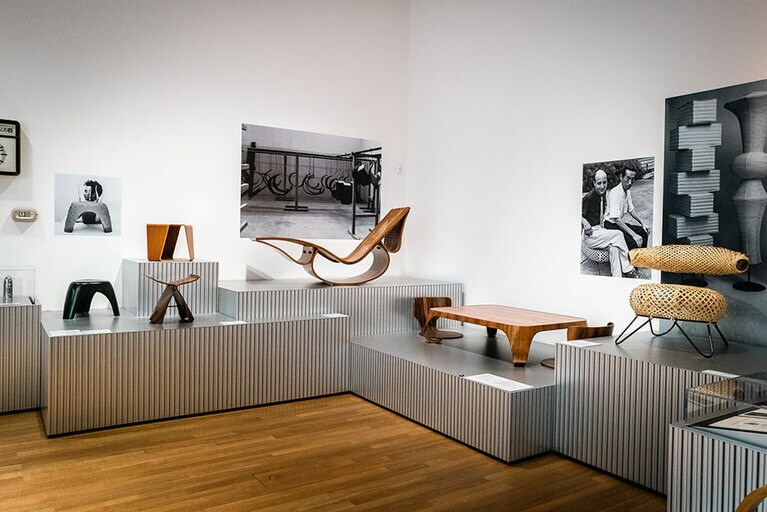 デザインに優れた世界中の製品が一堂に会した展示室。