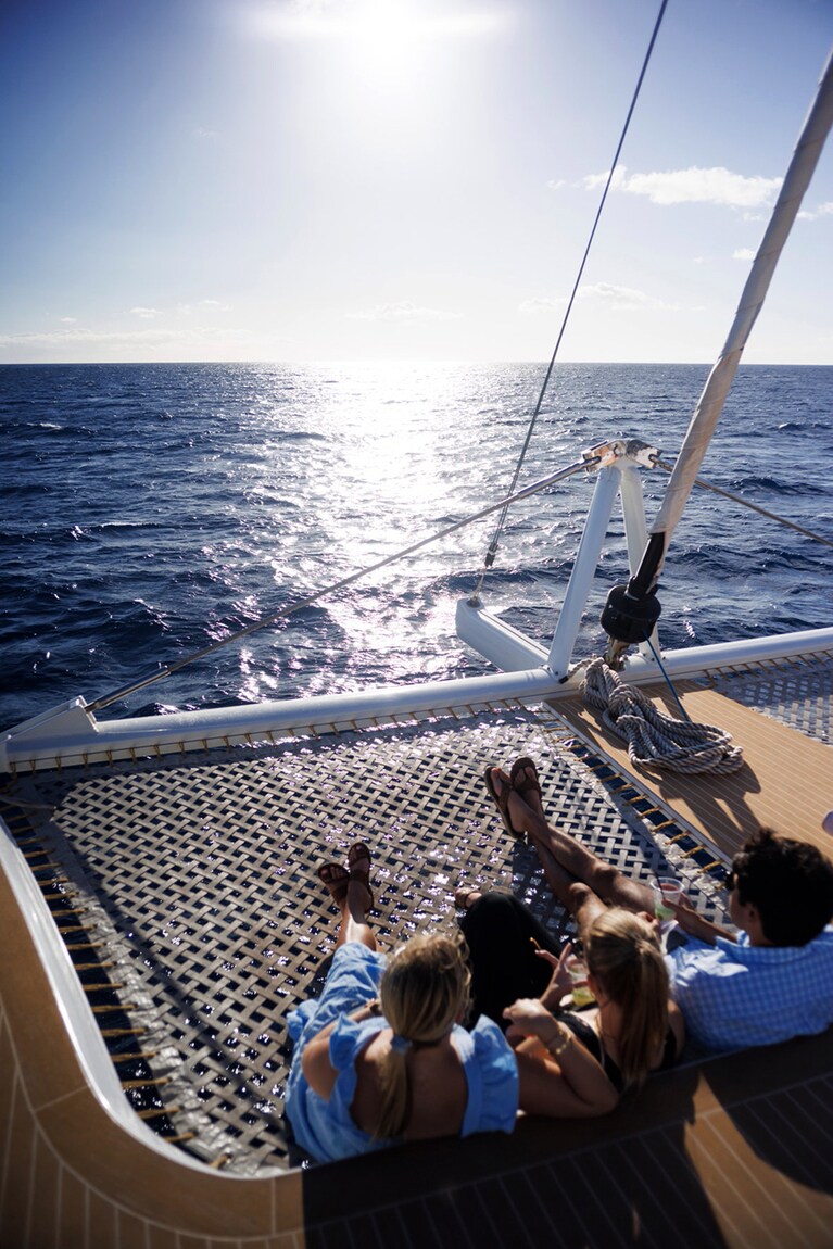 サンセットセイリングは、「フォーシーズンズ・リゾート・ラナイ」と共通のアクティビティ。