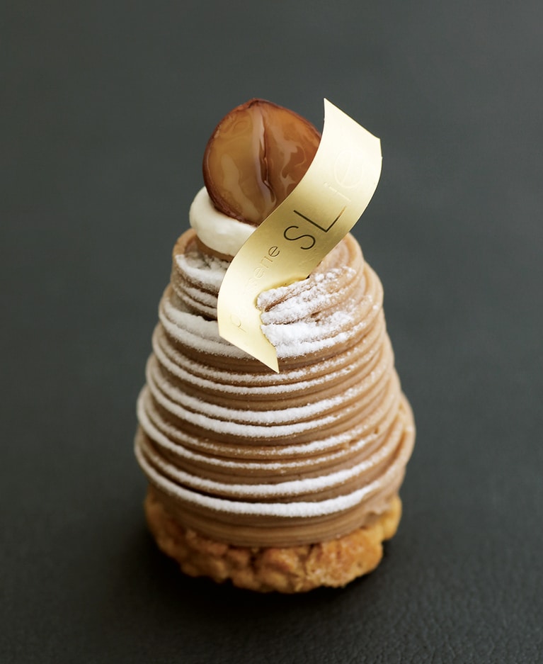 モンブラン 520円(税込)。賞味・消費期限：当日。／パティスリー エスリエール