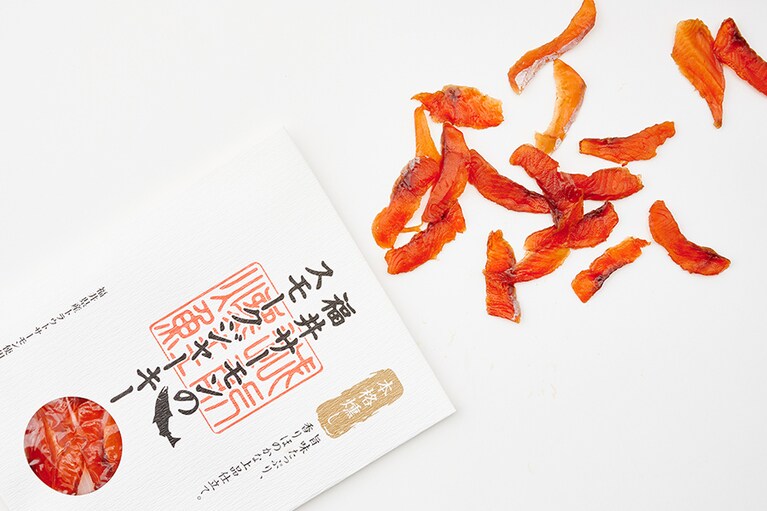 おいで康「福井サーモンの スモークジャーキー」20g 1,000円／福井県
