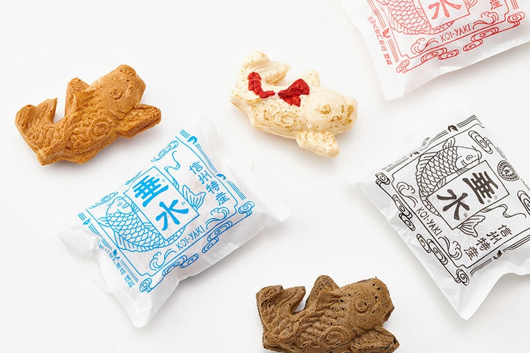 【長野県】垂水（鯉焼き） 各250円～／藤田九衛門商店