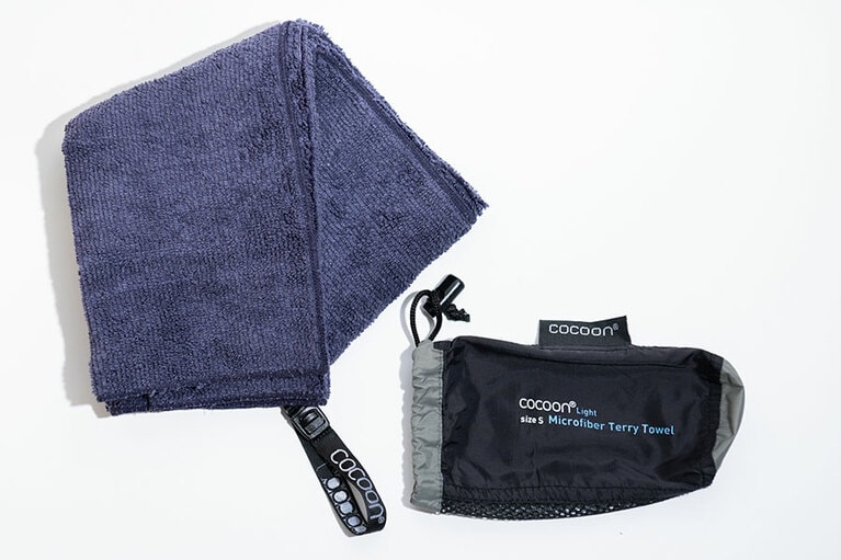コクーン マイクロファイバータオル ウルトラライト 1,320円／COCOON(コクーン)