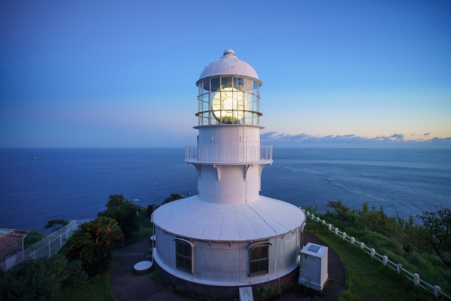 室戸岬灯台（高知県）。