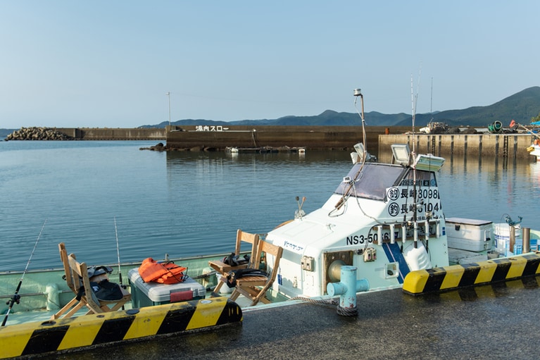 漁船に乗り大海原に出発！
