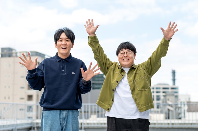 タイムマシーン3号のおふたり。