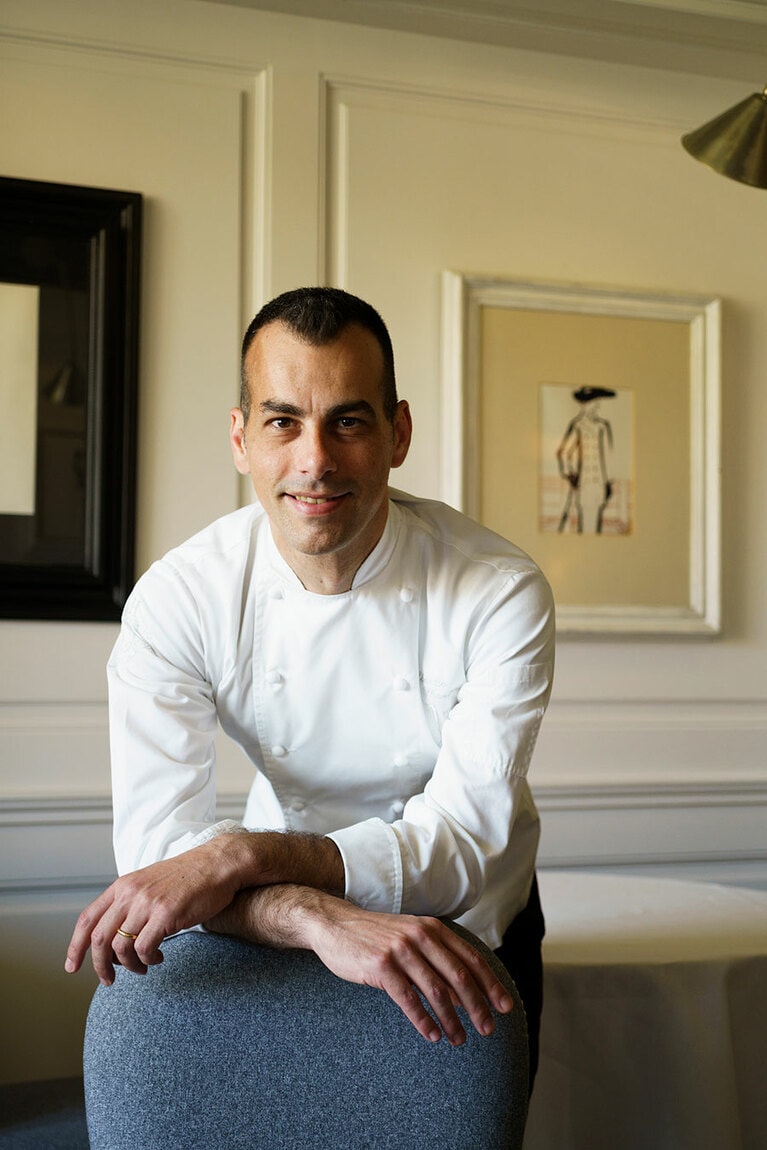 エグゼクティブシェフのクラウディオ・メンゴーニ氏。