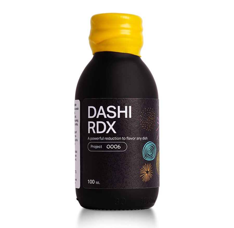 「Dashi RDX(だしリダクション)」1本100ml 5,000円。