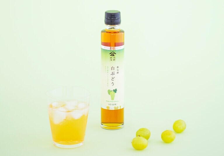 飲む酢 白ブドウ 1,900円／発酵酢屋 庄分酢