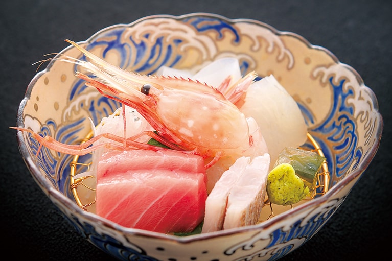 延楽［富山／宇奈月温泉］夏のお料理 一例。