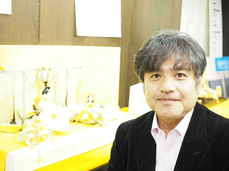 「後藤人形」の専務であり、フォトグラファーである夫の後藤通昭さん。