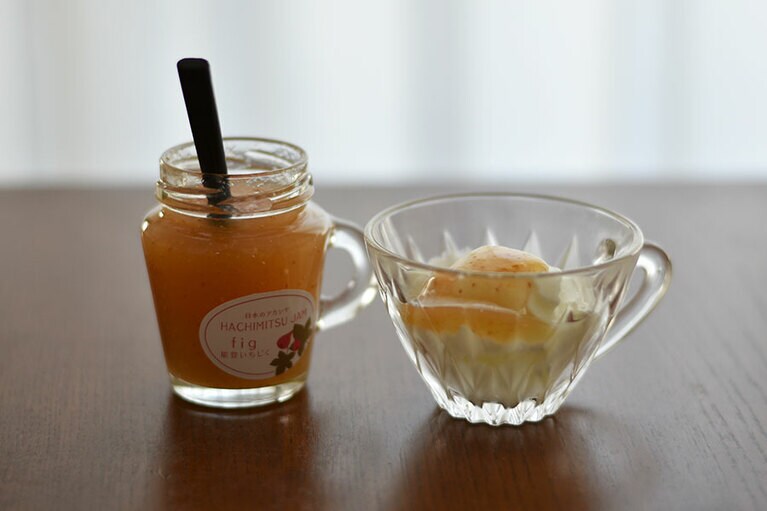 金澤やまぎし養蜂場の「日本のアカシヤはちみつジャム　能登いちじく」