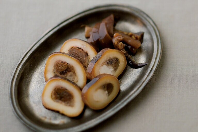 第85若潮丸船上いか沖漬け 1尾(約300g) 1,500円／飛鳥フーズ ※賞味・消費期限：1年