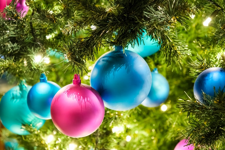 シンプルなオーナメント。