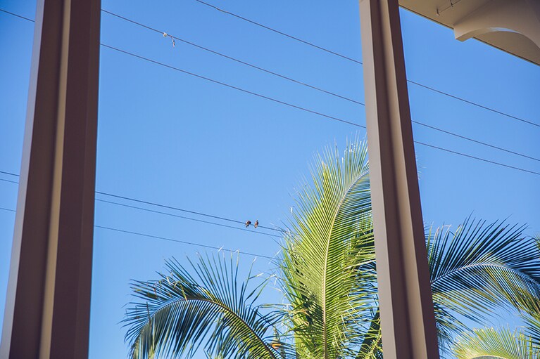 外とシームレスな店。