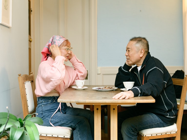 天使を見た人。