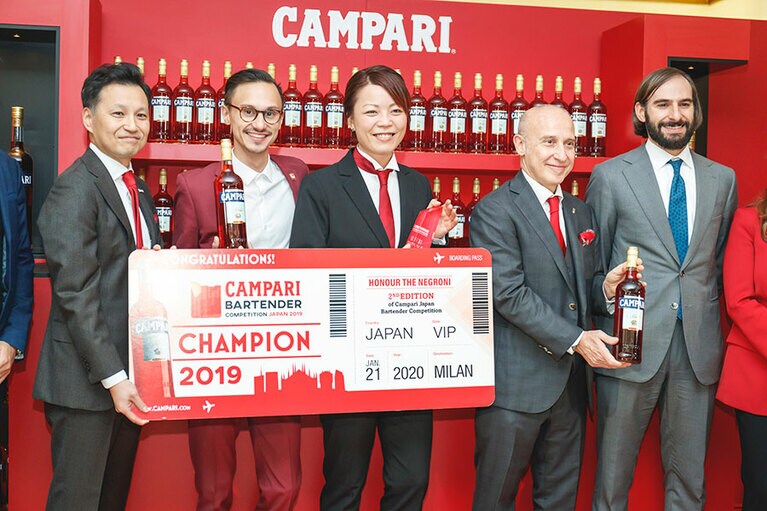 優勝した眞野さんにはミラノで開催されるアジアファイナルへのチケットが。