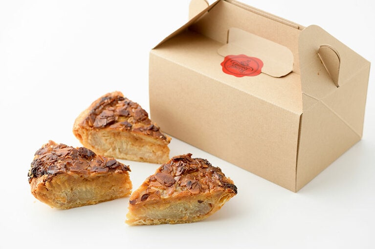 フロランタン アップルパイ 各470円／グラニースミス アップルパイ＆コーヒー