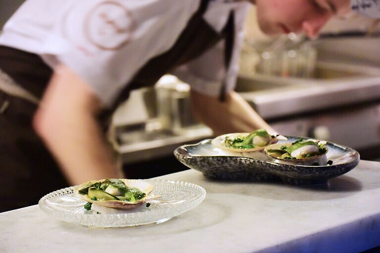 魚介は“キャッチ・オブ・ザ・デイ”。どれも新鮮、絶品！