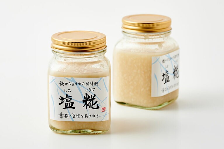塩糀 各220g 1,200円／糀屋本店
