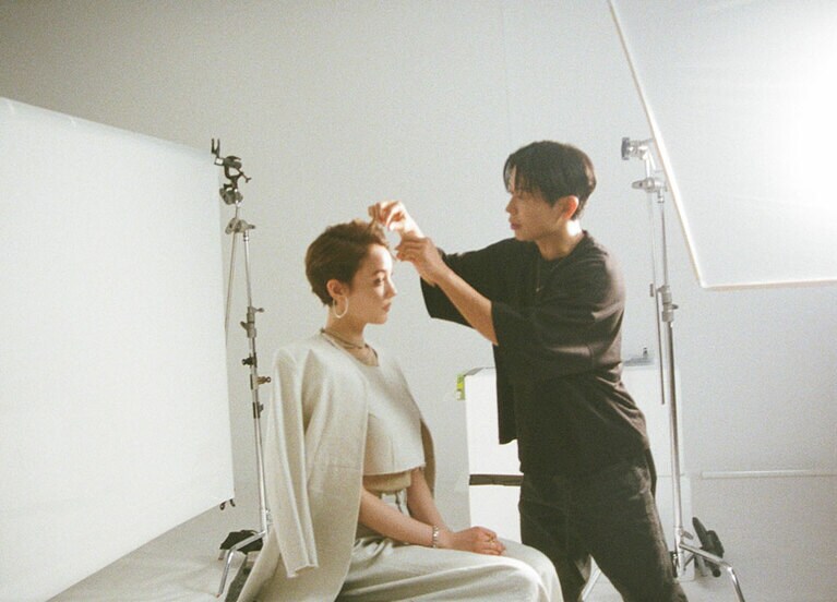 トリンドル玲奈さん、小田切ヒロさん。