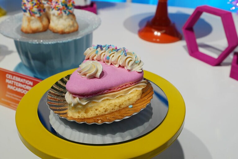 70周年限定のケーキ。