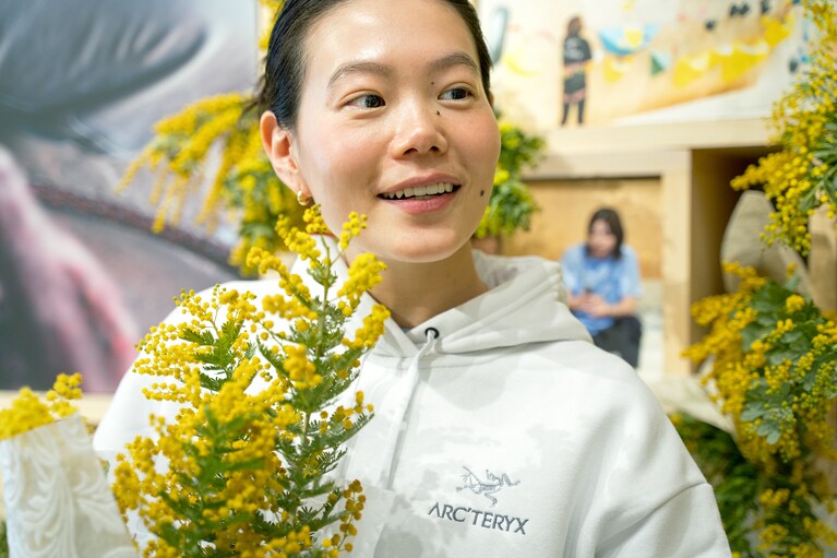 クライミング体験にもイベントの意義にも大満足。