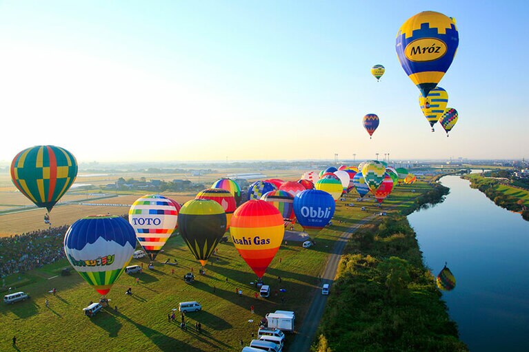 【佐賀県】佐賀インターナショナルバルーンフェスタ。