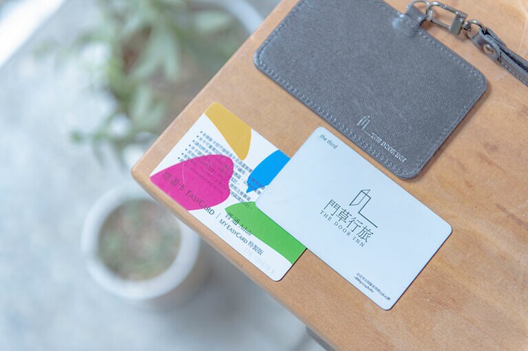 台湾のICカード「悠遊卡」の機能が付いたカードキー。