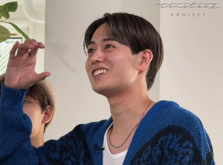 前田くん。「timelesz project」公式Instagramより。