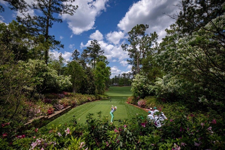 自然が美しいオーガスタ・ナショナル・ゴルフクラブで様々なドラマが生まれてきた。©Rolex/Simon Bruty