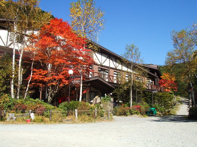 八ヶ岳名湯 唐沢鉱泉［長野／唐沢鉱泉］紅葉。
