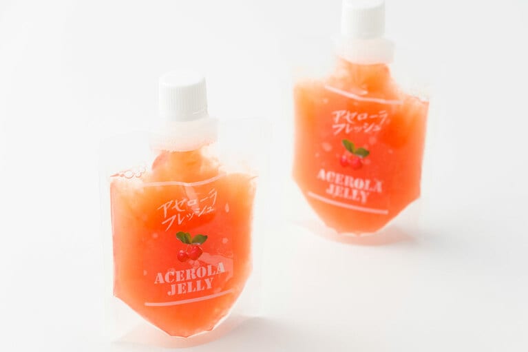 【沖縄県】アセローラ飲むゼリー 各130g 400円／アセローラフレッシュ