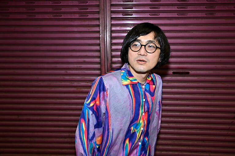 松原タニシ氏。