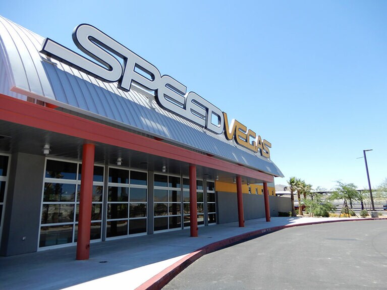 こちらが「スピードベガス」の入り口。