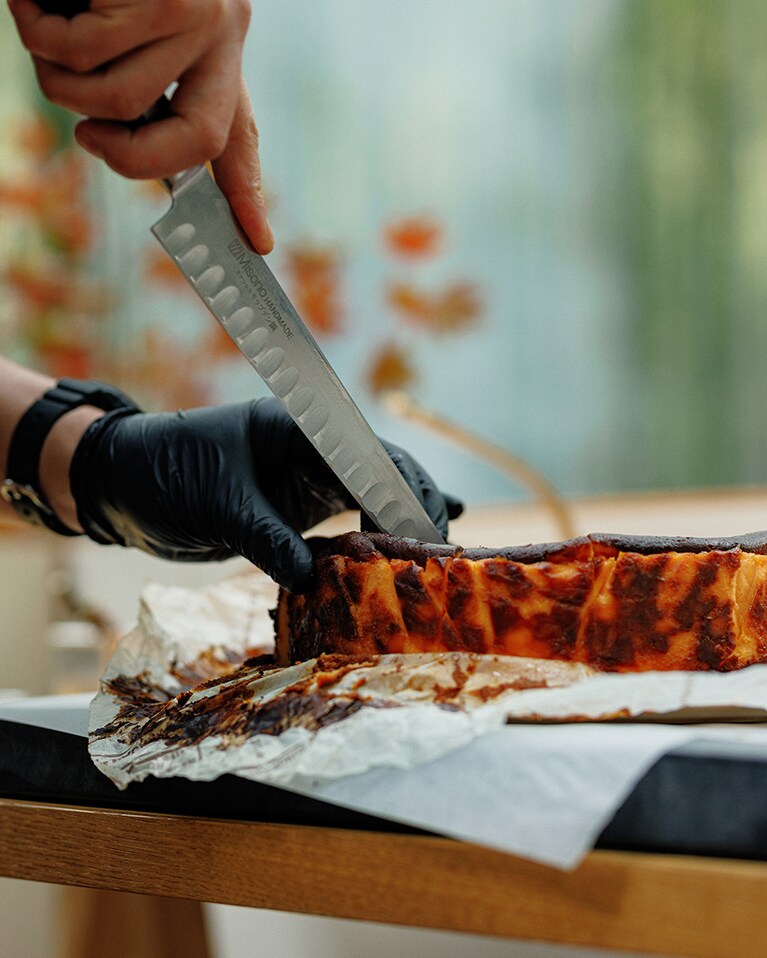 チーズケーキ。