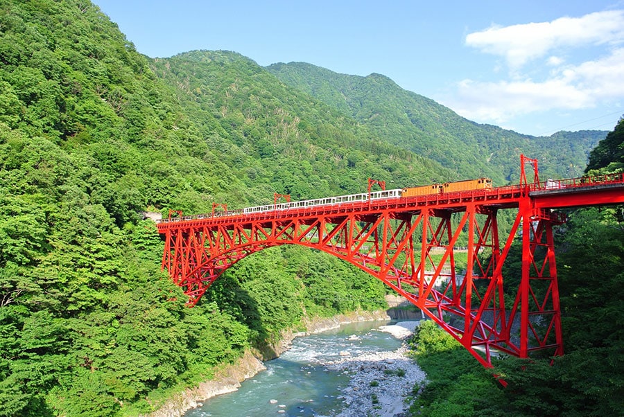 【富山県】黒部峡谷。