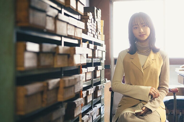 影山優佳さん。