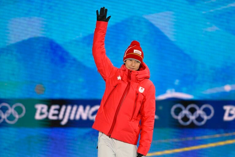 2022年北京五輪で銅メダルを獲得した堀島行真　©JMPA