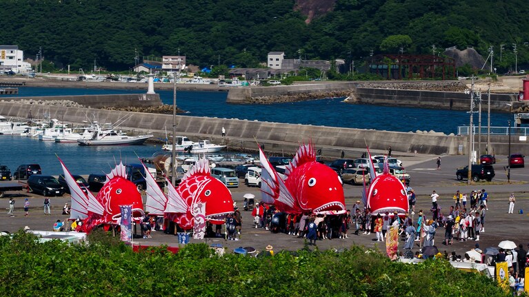 豊浜鯛まつり。