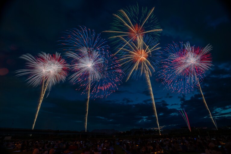 【群馬県前橋市】前橋花火大会。