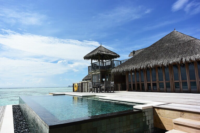 新しく導入されたファミリーヴィラは、プライベートプール付きの2ベッドルーム。