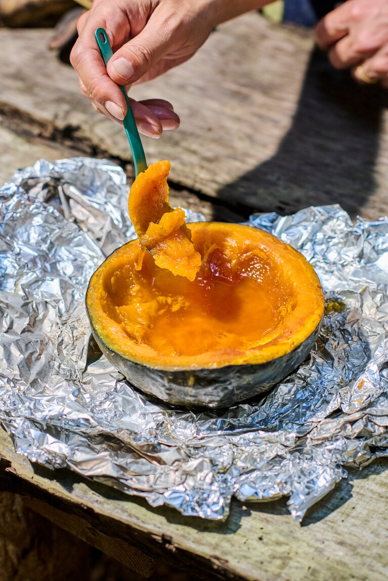 焚き火メシの本。