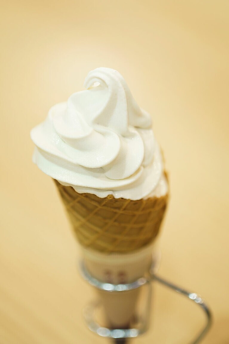 「笠間栗プレミアムソフト」600円／GELATERIA COWCOW