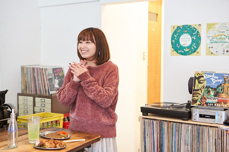 宍戸さんの描く夢に、思わず拍手のもなりさん。