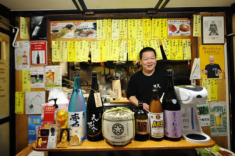 「琥羊」の店主・高橋泰之さん。