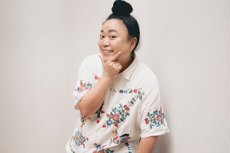 ニッチェ江上敬子さん。