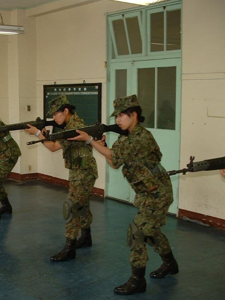 3年生、定期訓練にて（本人提供）