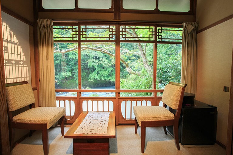 福住楼［神奈川／箱根 塔ノ沢温泉］桜一の客室。