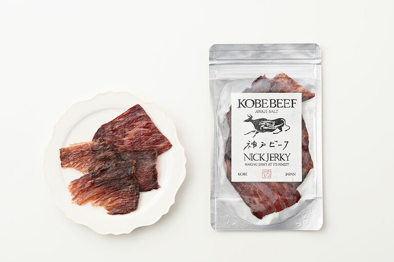 神戸ビーフジャーキー 20g 1,600円／NICKJERKY