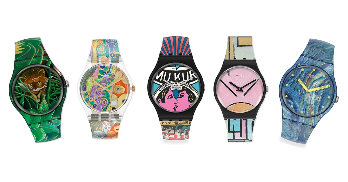 MoMAとSwatchのスペシャルコラボ♡ “あの名画”が「時計」になって新登場！